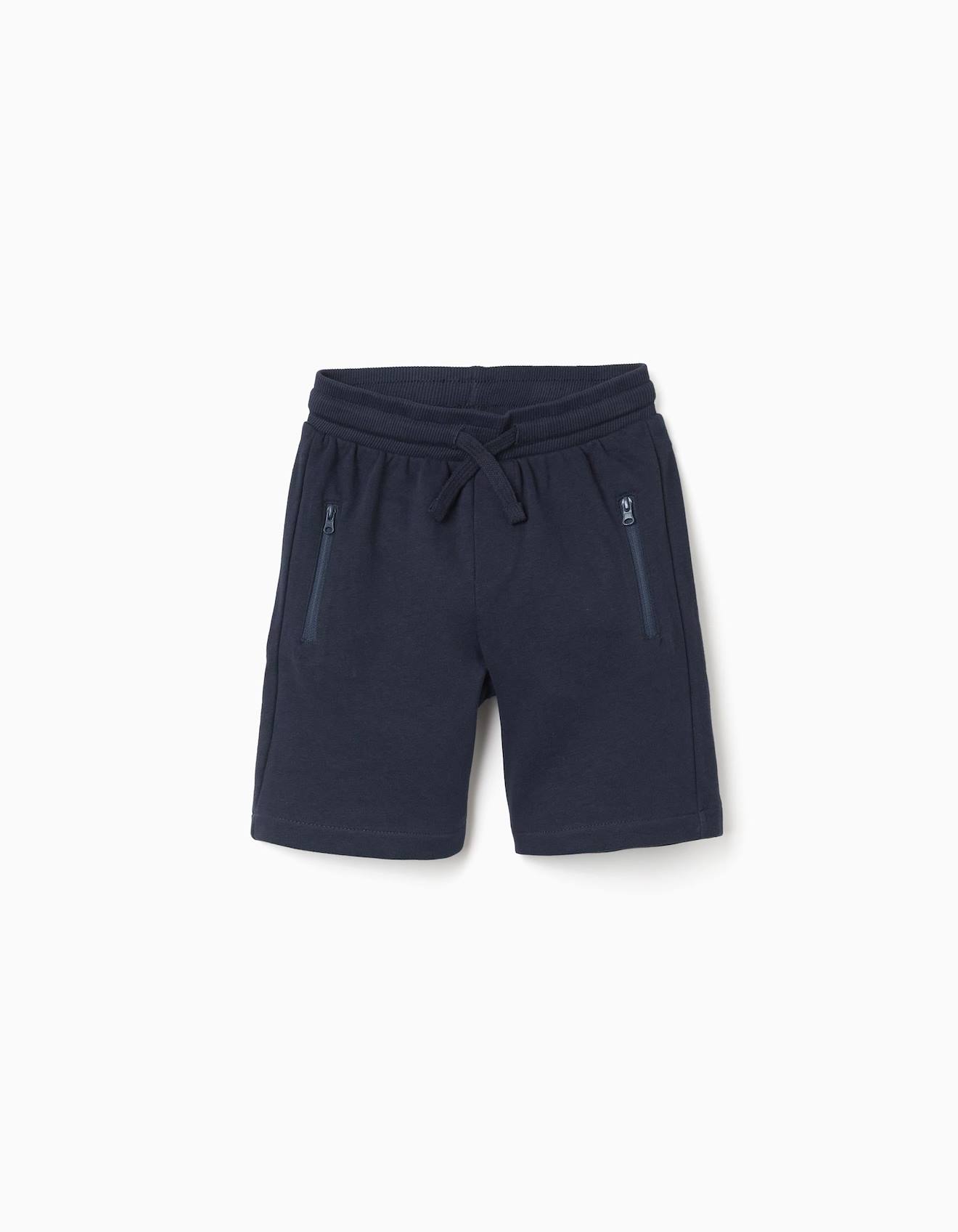 Shorts Midi Avec Cordon Et Poches Bleu Fonc 15 €