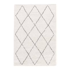 -Tapis shaggy ethnique tissé doux et volumineux nomad