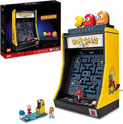 Jouet-Jeux vidéos et jeux d'arcade-Jeux d'arcade-Jeu d'arcade pac-man lego icons 10323 – modèle rétro pour adultes