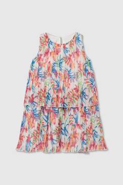 -Robe imprimée feuilles