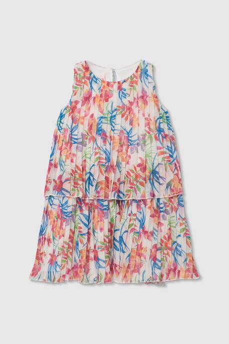 Robe imprimée feuilles  - vertbaudet enfant