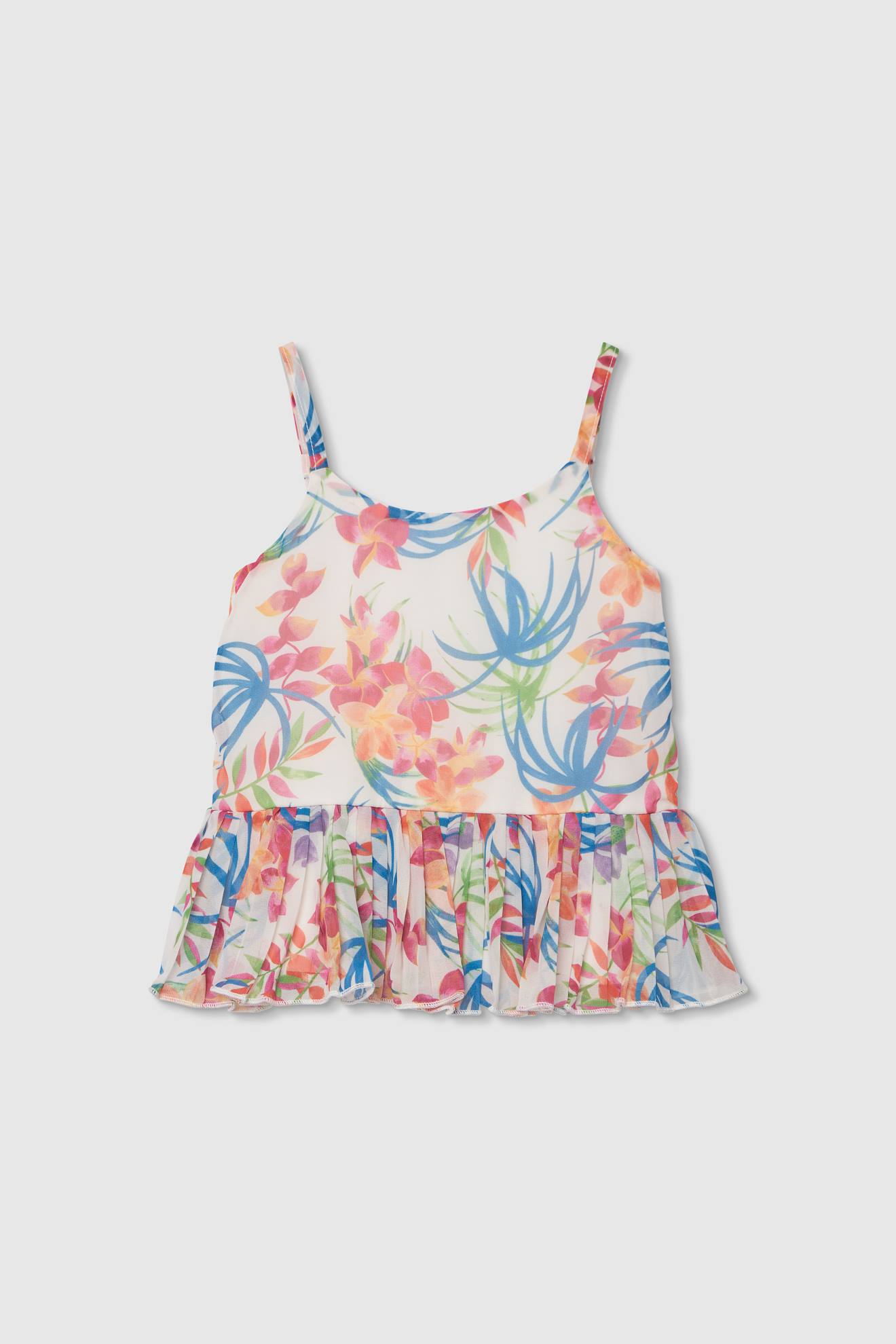 Blouse Fille Imprim Feuille Multicolore 20 €