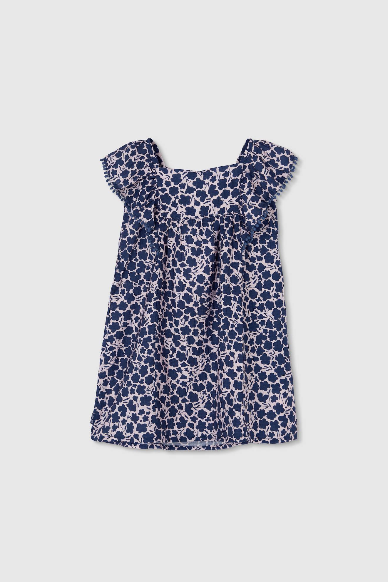 Robe Imprimée Fleurs Multicolore