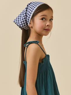-Foulard vichy fille