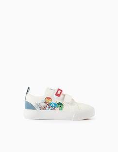Chaussures-Chaussures bébé 17-26-Baskets avec imprimé super friends