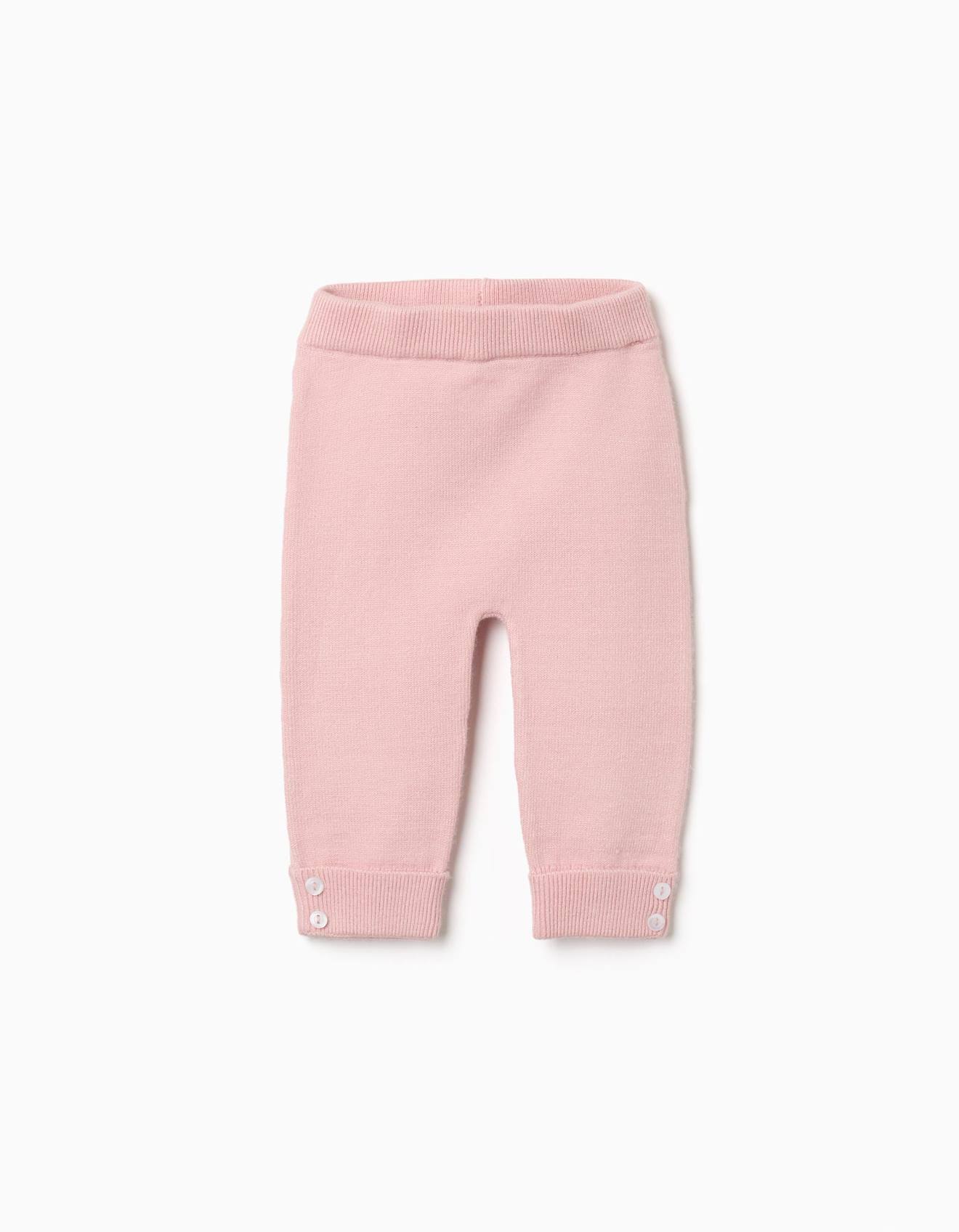 Pantalon En Maille Avec Taille lastique Rose Clair 13 €