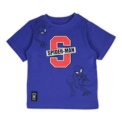 Garçon-T-shirt, polo, sous-pull-T-shirt manches courtes garçon à imprimé spiderman