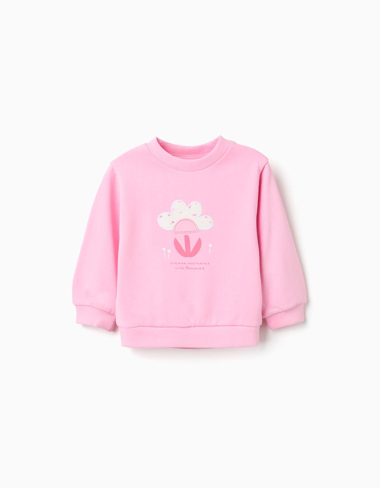Sweat En Coton Avec Imprim Floral Lavant Rose 13 €