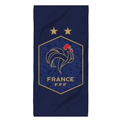-Serviette de bain et de plage imprimée 100% coton, fff triomphe
