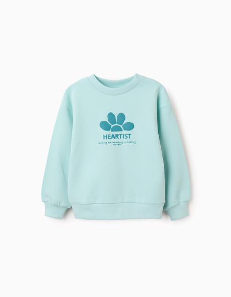 Fille-Sweat en coton avec imprimé always inspired