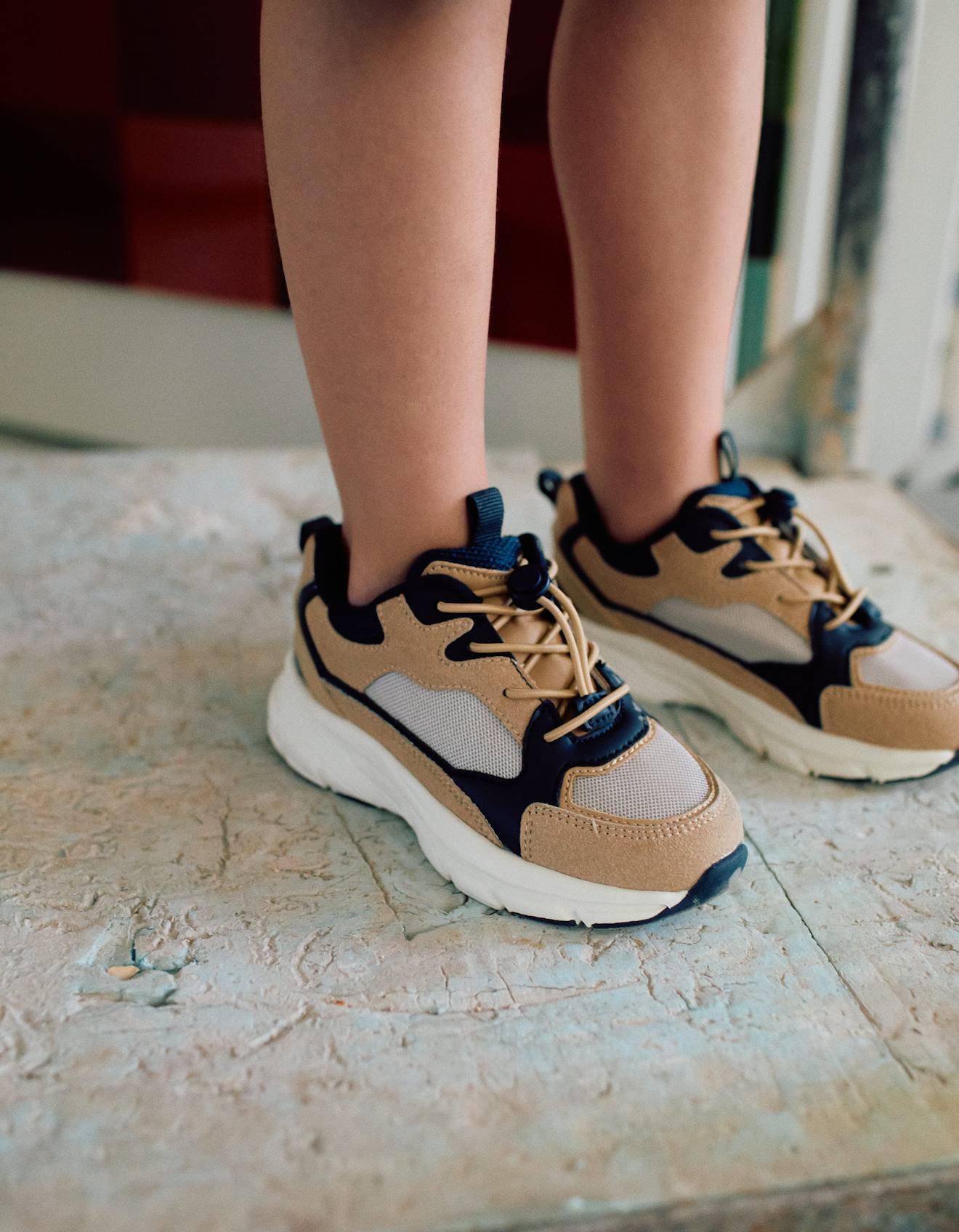 Baskets Lacets Rglables Superlight Runner Beige 22 €