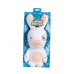 Jouet-Premier âge-Peluche Lapins crétins sonore bouche fermée - 28 cm