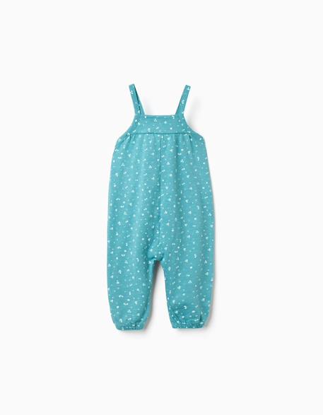 Bébé-Salopette, combinaison-Combinaison en coton à motif floral