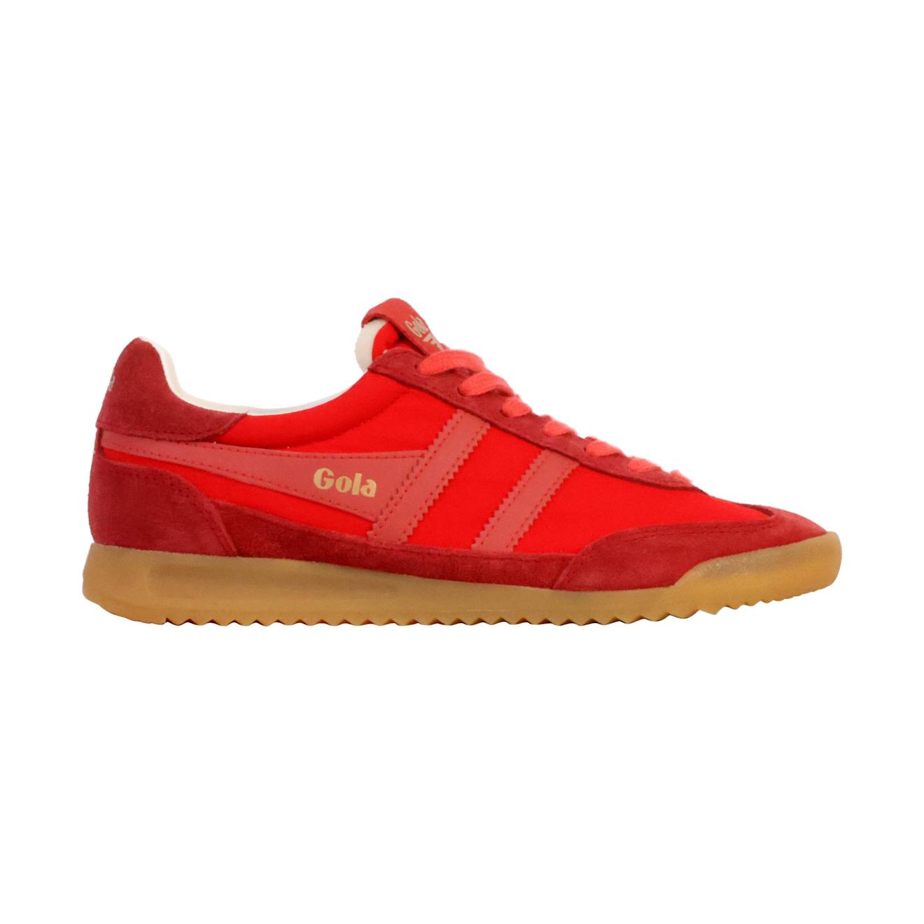 Baskets Basses Lacets Rouge Coral 61$