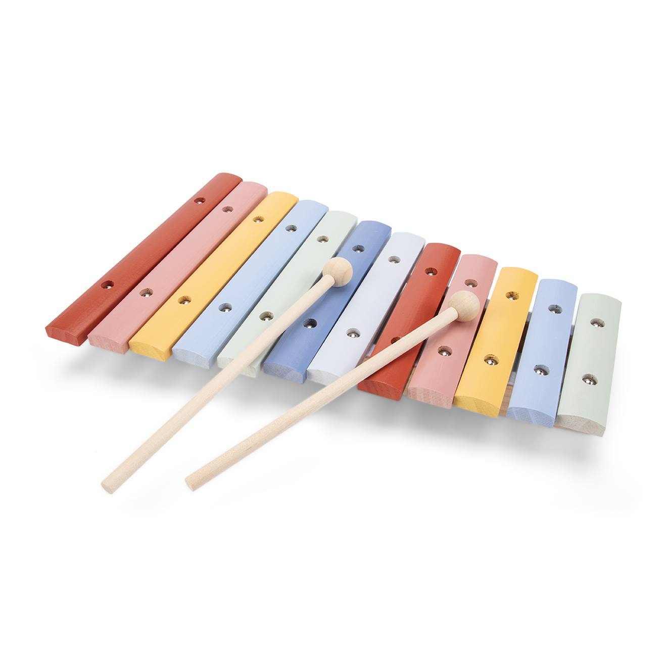 Xylophone En Bois 12 Tons Beige