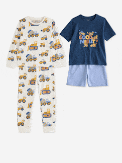 Lot 2 pyjama court et long  - vertbaudet enfant