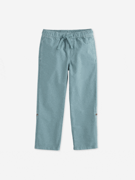 Garçon-Pantalon-Pantalon garçon retroussable