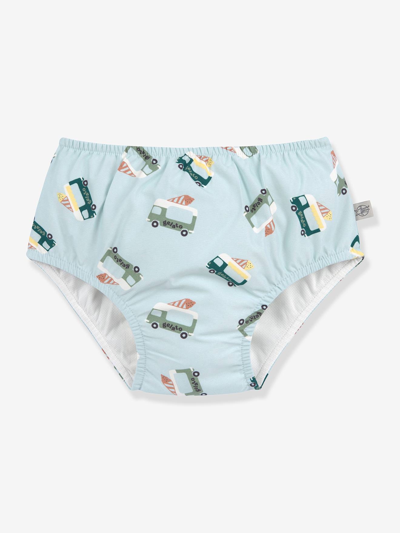 Maillot de bain couche Camion bleu