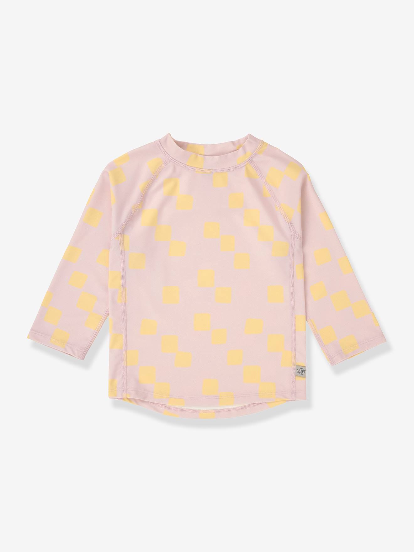 T-shirt anti-UV manches longues bébé rose