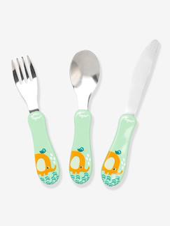 Puériculture-Repas-3 couverts inox enfant