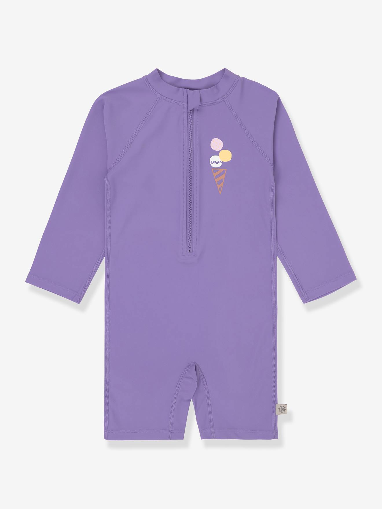 Combinaison manches longues lilas