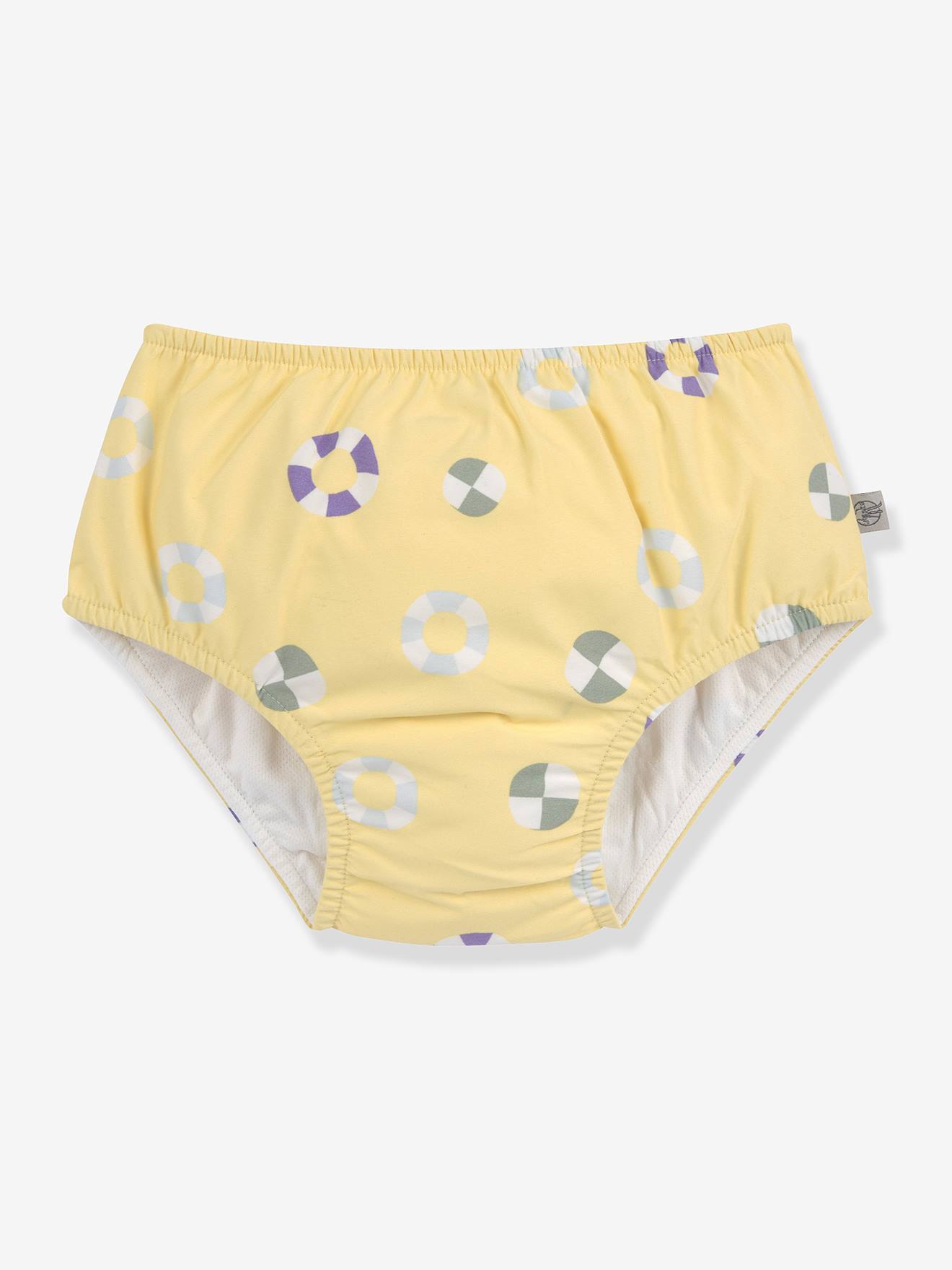 Maillot de bain couche bébé Bouée jaune