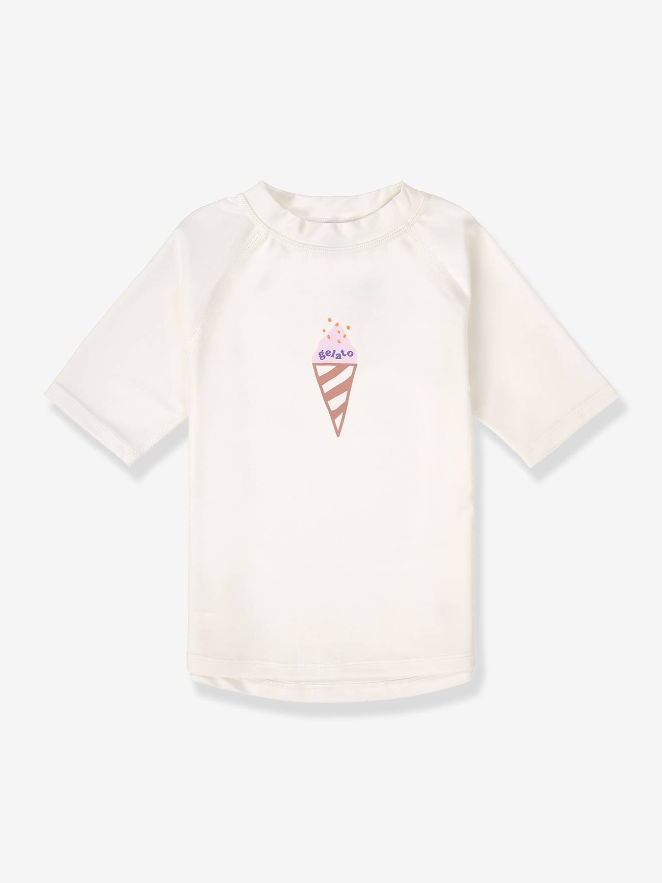 T-shirt anti-UV manches courtes blanc