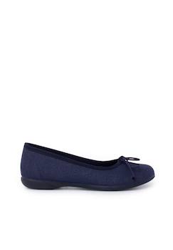 Chaussures-Ballerines de cérémonie en lin pour fille