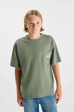 Garçon-T-shirt, polo, sous-pull-Tee-shirt patubo