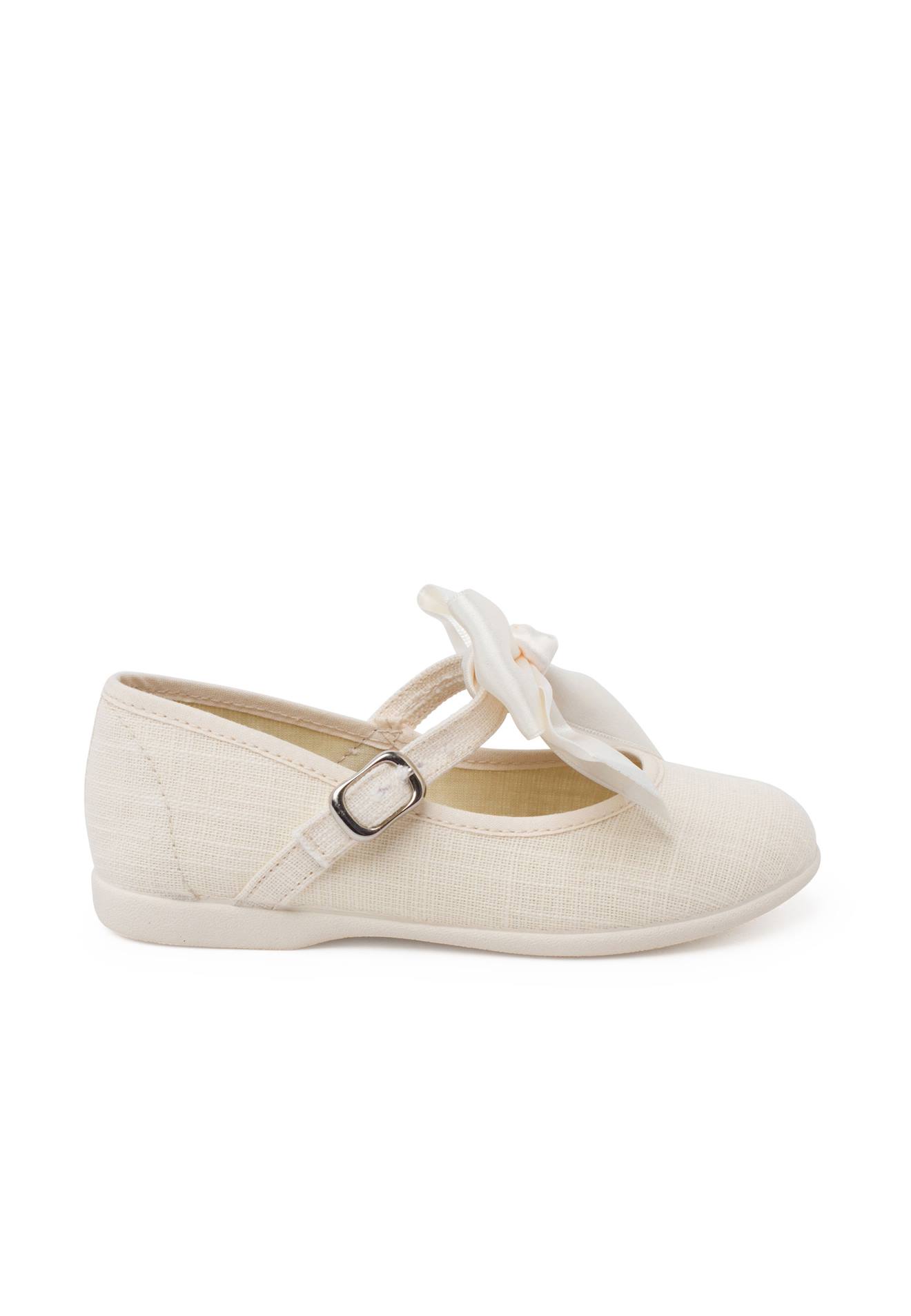 Chaussures Babies Crmonie Toile Nud Satin Ivoire 45 €