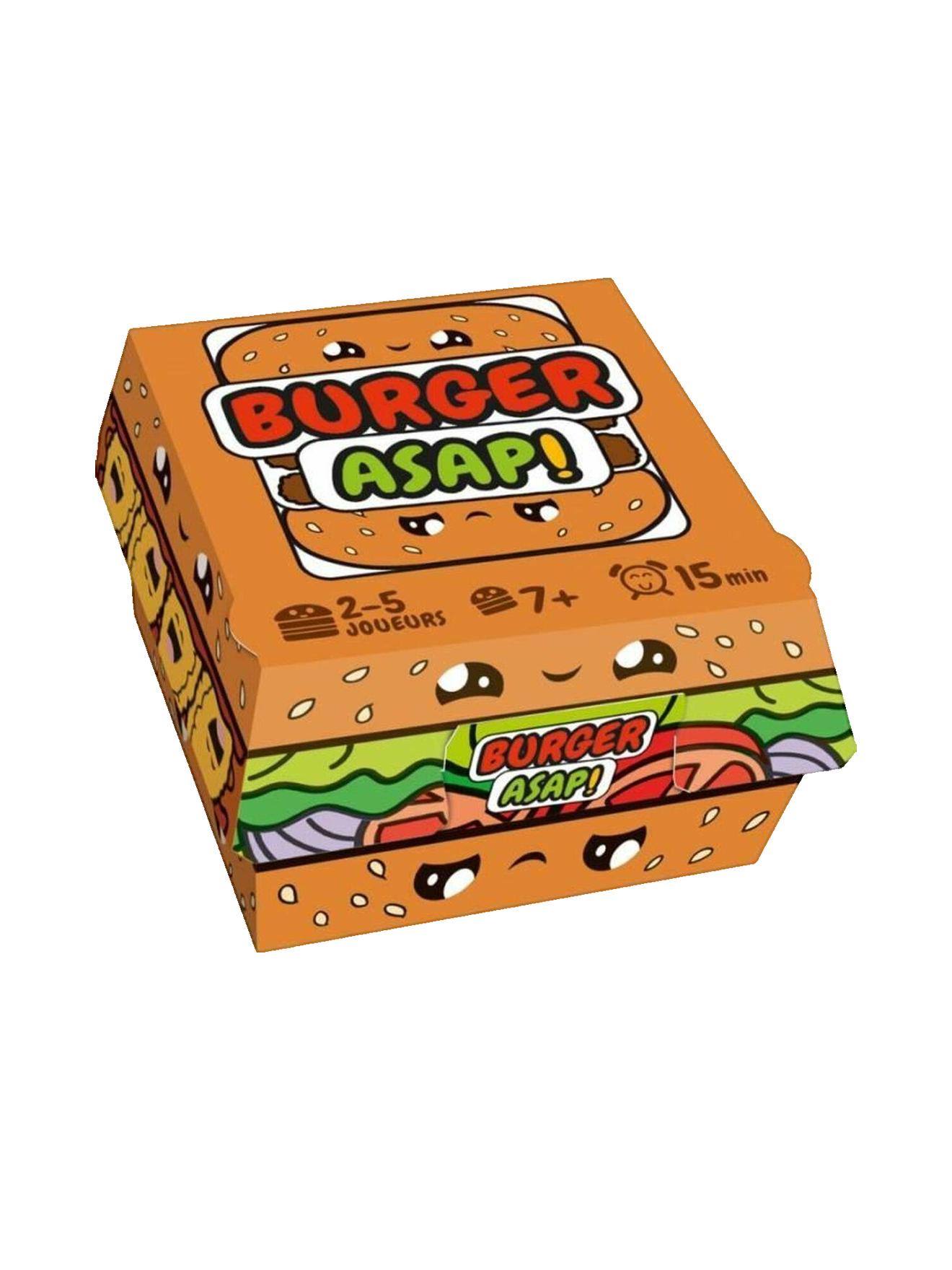 Jeu De Société Burger Asap –jeu D'ambiance 7 Ans Et Plus Multicolore