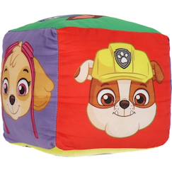 Linge de maison et décoration-Coussin cube pat patrouille polyester