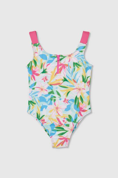Maillot de bain fille à motifs floraux  - vertbaudet enfant
