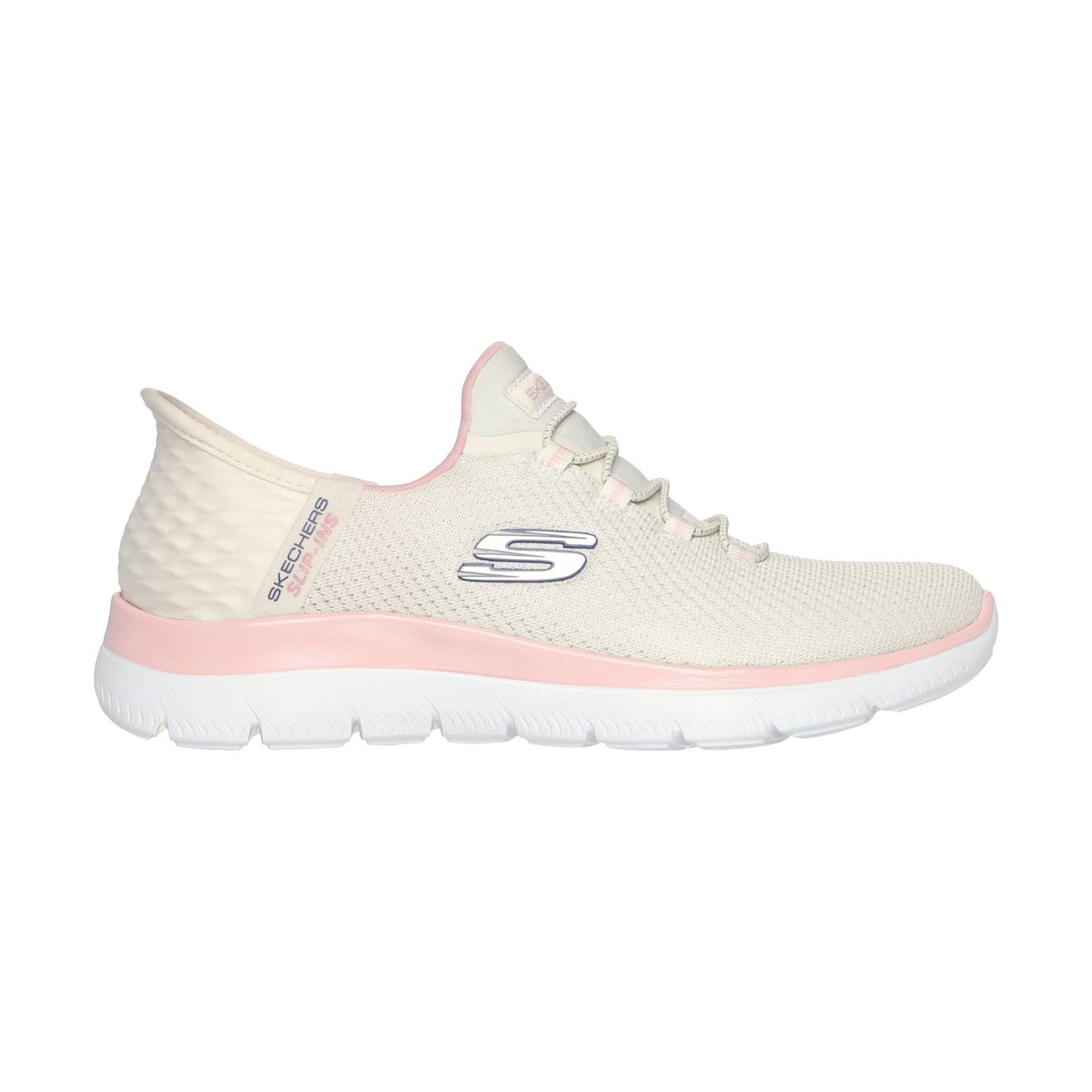 Baskets Basses Lacets Rose Naturel 68 €