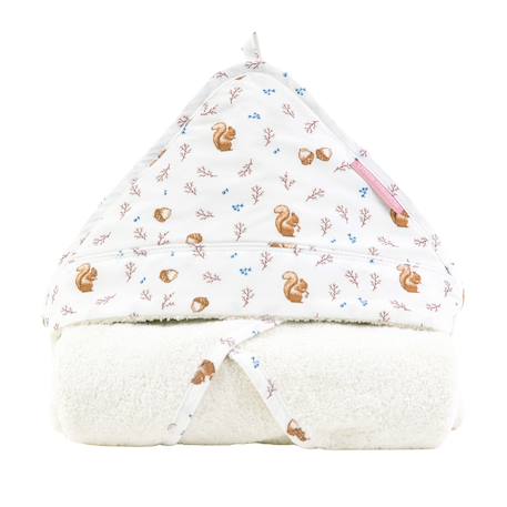 Cape de bain coton bio  - vertbaudet enfant