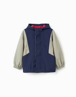 Parka à capuche et extrémités élastiques  - vertbaudet enfant