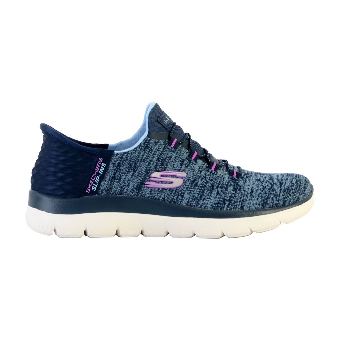 Baskets Basses Lacets Violet Marine 78 €