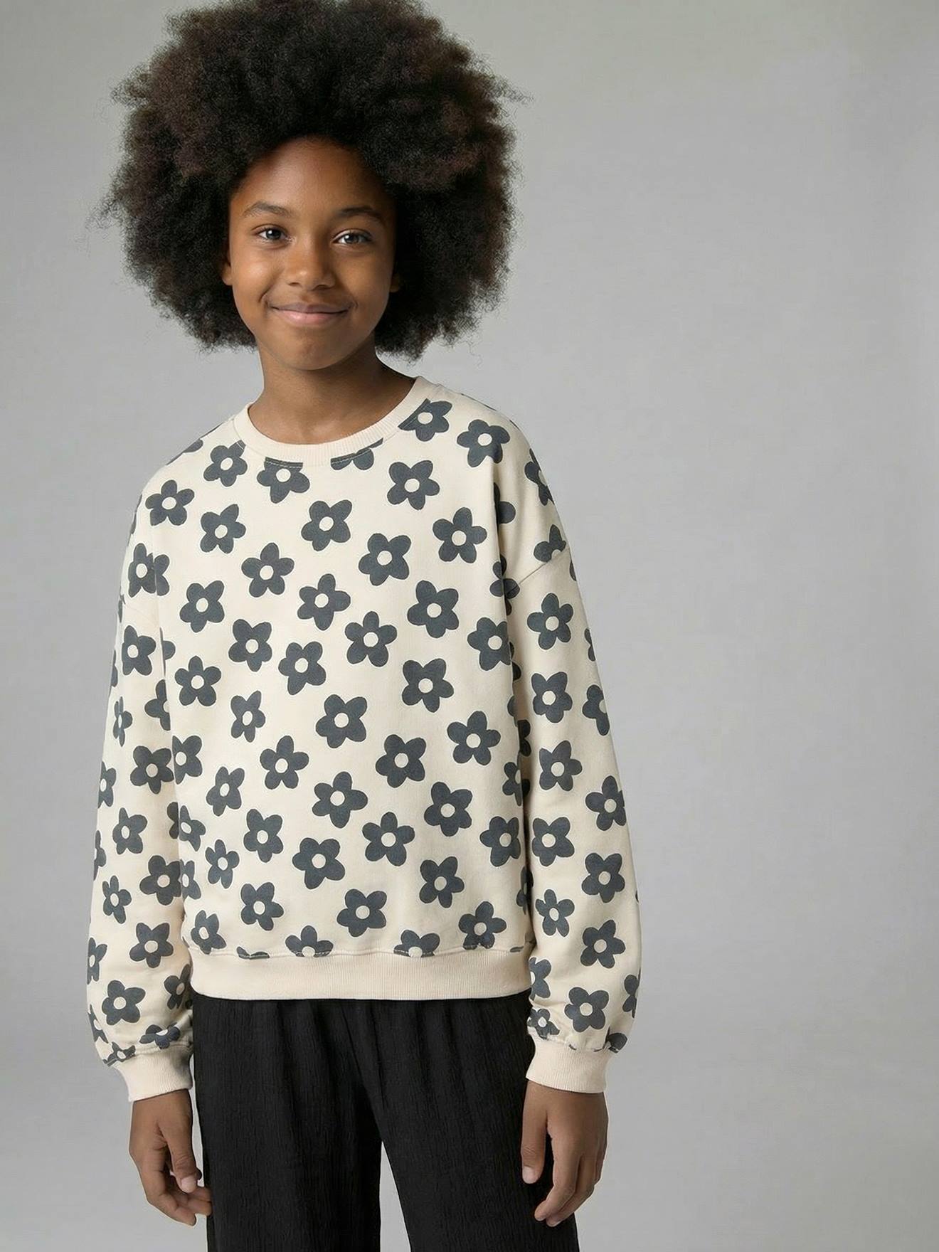 Sweat coupe large vanille 10 €