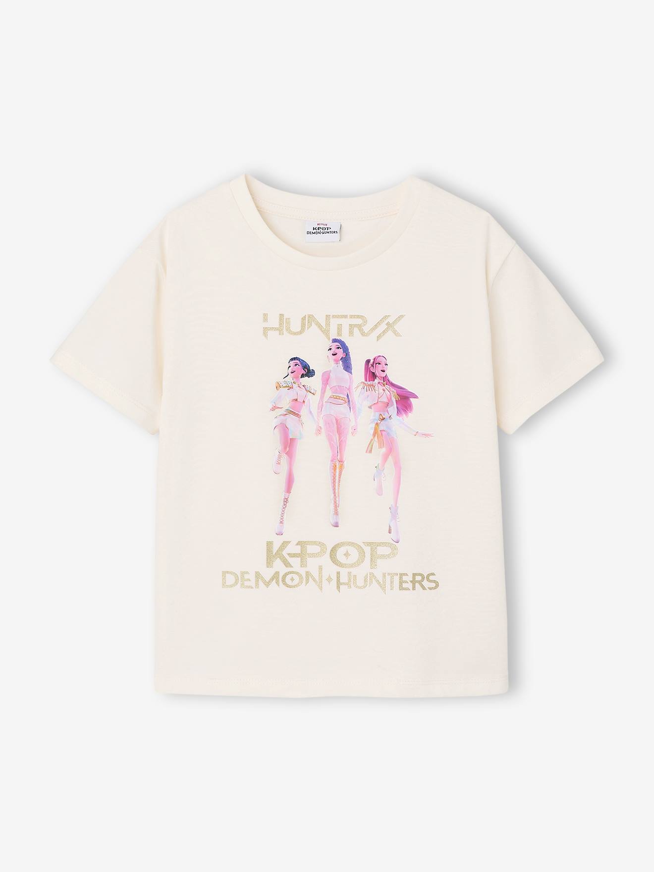 T-shirt KPOP Demon Hunters écru