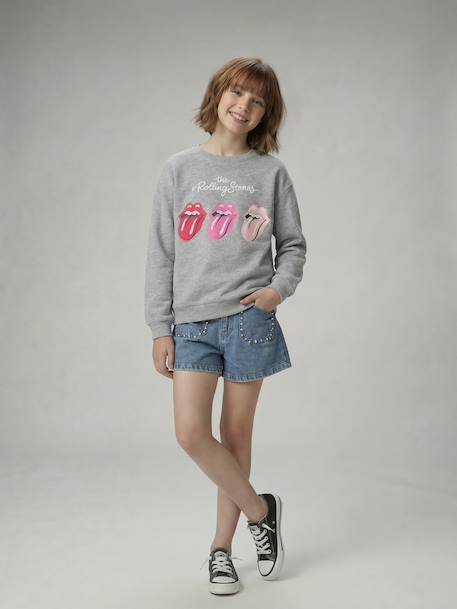 Fille-Short denim 