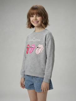 Pull Tammy Girl Fille – Taille 14-15 Ans – Gris – Sweat-shirt Coton – État Parfait