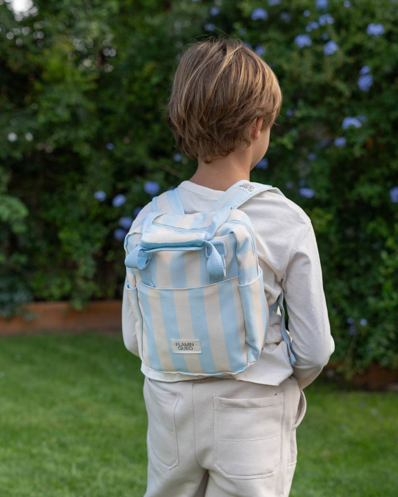 Sac A Dos Enfant Polyester Bleu