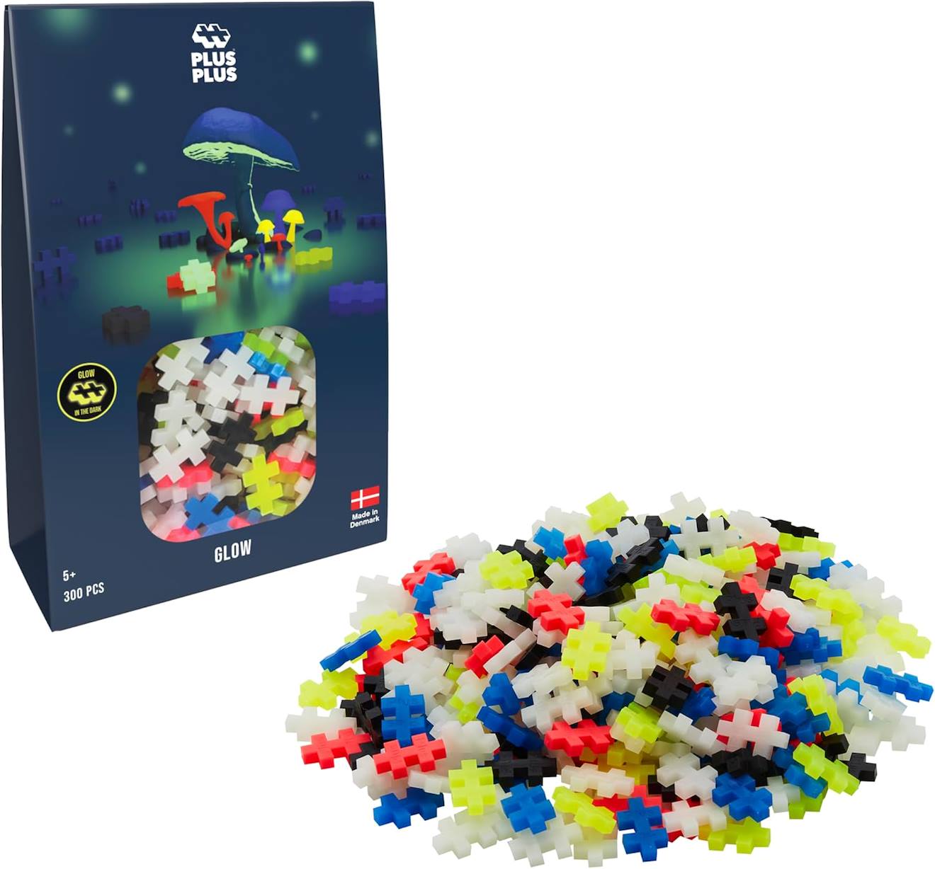 Jeu De Construction Phosphorescent Néon – 300 Pièces Lumineuses – À Partir De 5 Ans Multicolore