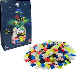 Jouet-Jeu de construction phosphorescent néon – 300 pièces lumineuses – à partir de 5 ans