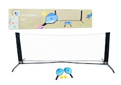 Jouet-Set pickleball en bois fsc - sport raquettes extérieur enfants - jeu plein air