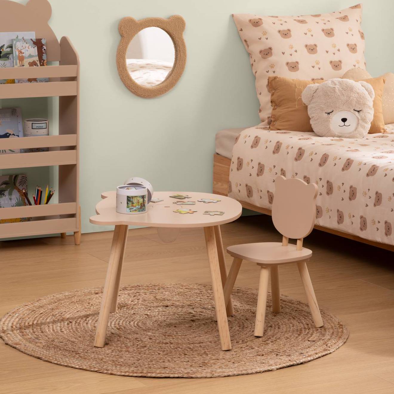 Chaise De Table Enfant - Douceur Beige