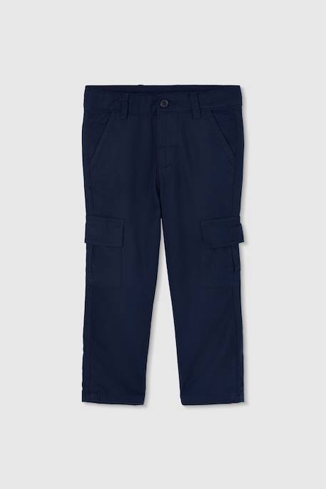 Pantalon garçon lin  - vertbaudet enfant