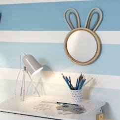 Linge de maison et décoration-Décoration-Miroir-Miroir lapin en bambou - kenai