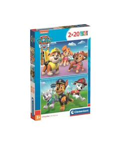 Jouet-Puzzle pat' patrouille – 2 puzzles éducatifs de 20 pièces – dès 3 ans