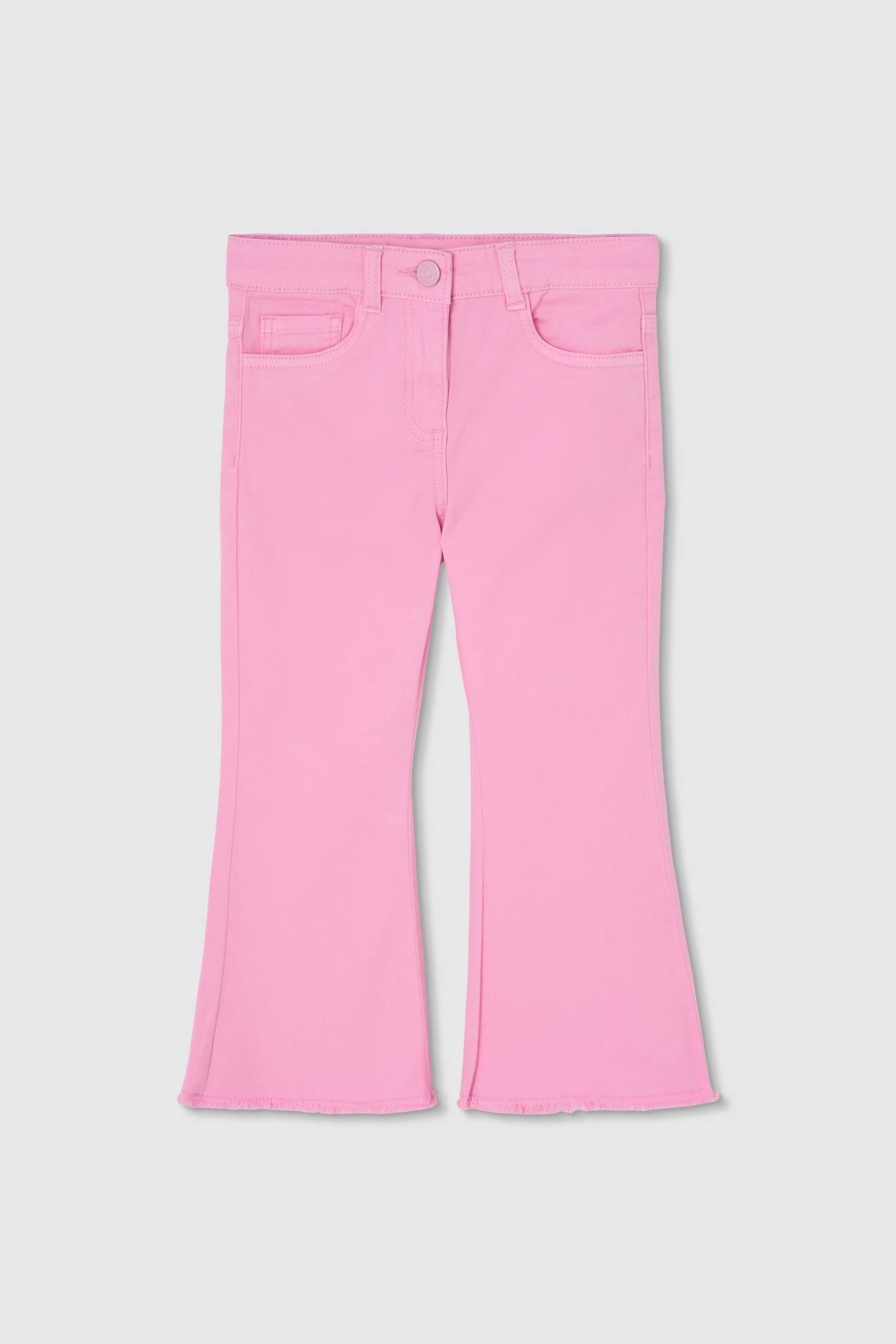 Pantalon Fille En Coton Rose 20 €